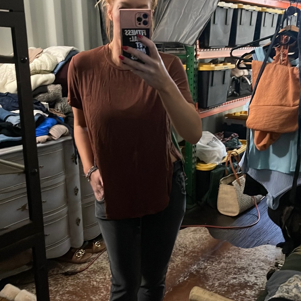Joah Brown side slit top